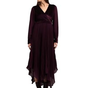 moda maxi fit and flare dress for women