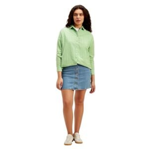 levi's women's textured spread collar shirt
