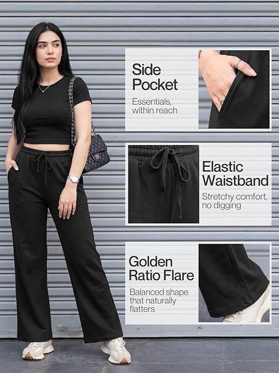 fflirtygo women’s wide leg pants with pockets | premium cotton lounge wear fflirtygo women’s wide leg pants with pockets | premium cotton lounge wear