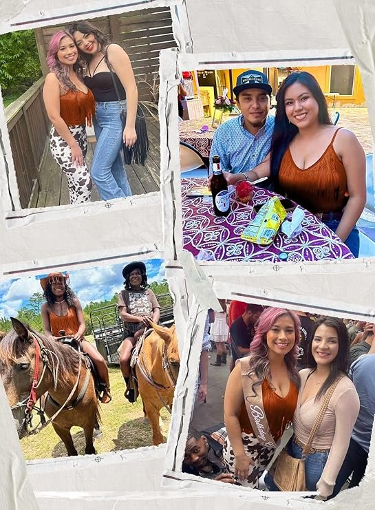 womens western cowgirl fringe top country concert outfits festival tassel hem boho rodeo womens western cowgirl fringe top country concert outfits festival tassel hem boho rodeo