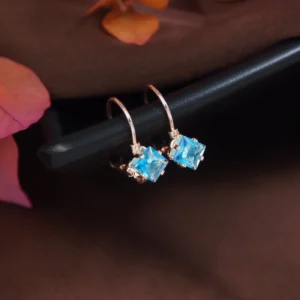 square cut earrings