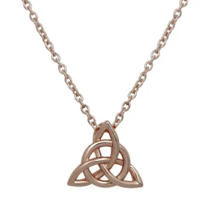 triquetra trinity triangle pendant