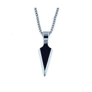 black arrow pendant